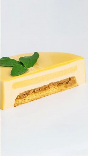 My Lemon Olive Oil Entremet!