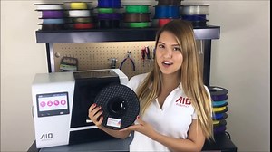 AIOGREEN PLA 3D Printer Filament, 0.5 kg Spool, Dimensional Accuracy +/- 0.02 mm, 1.75 mm, Green