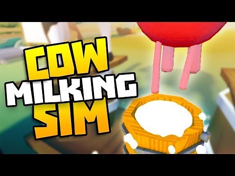 COW MILKING GOES BAD IN VR - Cow Milking Simulator Gameplay - VR HTC Vive Gameplay