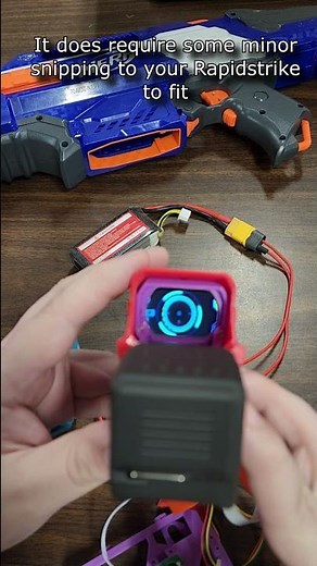 NERF Rapidstrike CS-18 Mod Kit w/ Smart HUD Holosight