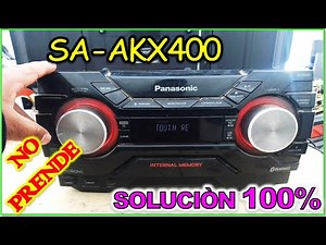 PANASONIC SA-AK400 NO PRENDE E AQUI LA SOLUCION