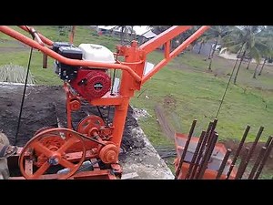 Mini Lift. Alat untuk Mengangkat Bahan Bangunan. Matrial dan Semen ke Lantai Atas.