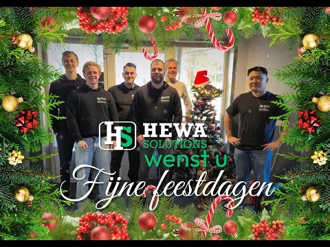 HeWa Solutions wenst u fijne feestdagen 🎄