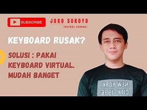 Cara Menampilkan Keyboard Virtual atau On Screen Keyboard di Windows