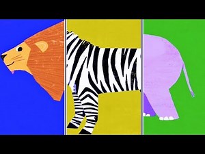 Learn Animal Names for Children - Animal Match-Up By BabyFirst - Fun Educational Animal Matching Up