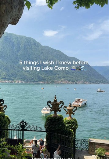 5 Things To Know Before Visiting Lake Como