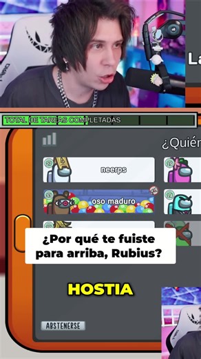 #amongus #amongusmeme #gaming #videojuegos #rubiuszz