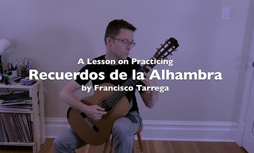 Recuerdos de la Alhambra by Tárrega - Free PDF Sheet Music or TAB | This is Classical Guitar