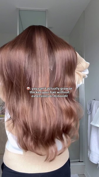I'll take my hair growth with no side effects please 🫣 This duo is it if you're struggling to grow your hair long, it keeps breaking at the ends or you're not seeing new baby hairs coming in.. If you won't wear your hair pulled back because your hairline is thinning or you just want long hair! Clean, naturally based ingredients like caffeine, melatonin, Capixyl, d-biotin that you can feel safe using and that actually work to promote new growth in 60 days! Plus no side effects and it won't all f