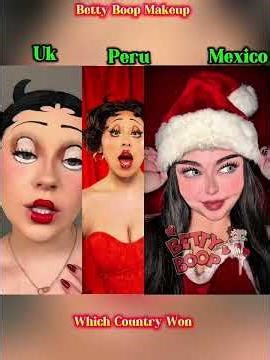 Betty Boop Makeup
