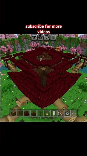step by step how to build a japanese building on #minecraft #minecraftsimple