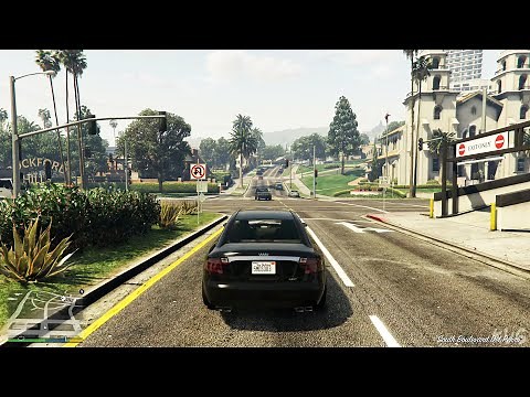 Grand Theft Auto 5 - Obey Tailgater (Michael's Car) - Open World Free Roam Gameplay (UHD) [4K60FPS]