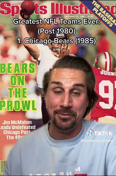1985 Chicago Bears: Greatest NFL Team Ever?