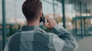 Rear View Male Walking Figure City Stock Footage Video (100% Royalty-free) 1109533863 | Shutterstock
