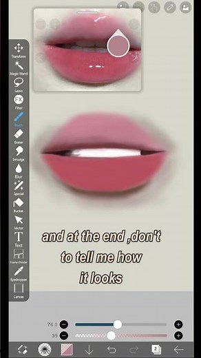 I Drew Realistic Lips That Look Like a Photo 😭😭😭