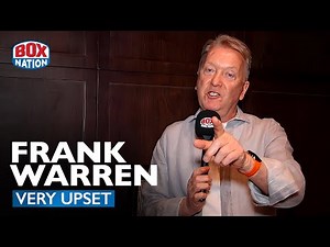 "YOU WILL REGRET THIS!" - Frank Warren Brutal Warning To Anthony Yarde
