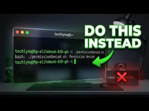 chmod +x Didn’t Fix Permission Denied? Try This Next