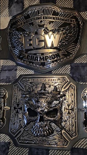 WWE ECW 2008 Championship & WWE Triple H Legacy Championship comparison