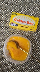 Homemade Golden Ray - 3 ingredients 1 block unsalted butter ( not margarine ) 1 tsp annatto powder - the liquid won't work as good 1 tsp all purpose seasoning . #hack #diy #homemade #easy | Trini cooking with Natasha
