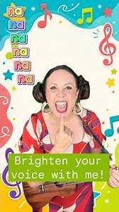 Na Na Na! 😝 Bright Singing Voice Warm-up | Kids Vocal Warm-ups with Susie