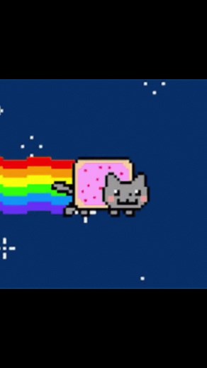 Nyan Cat Rainbow GIFs and Edits