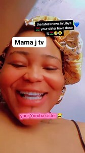26K views · 1.2K reactions | Latest news in libya ..way my aproko people oya food don come oh..make we drop for her first 藍 | Mama J tv | Facebook