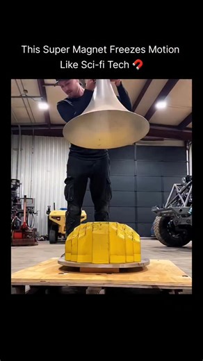 Entertainment | Tech | News on Instagram: "Tyler Fever, a self-taught engineer, is developing a magnet designed to last for a millennium. His “super magnet” is expected to retain around 80% of its power even by the year 3025, a claim that stretches both imagination and engineering boundaries.🧲🌡️ Follow for daily breakthroughs at the intersection of AI and technology. ➕ deepen.ai Unlock your FREE 100+ Prompt Anatomy to brainstorm, create & scale faster ⚙ link in bio! Follow (us) @Historyin30s t