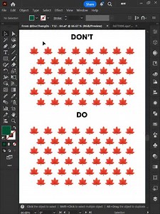 Adobe Illustrator 2026 - Tips for Creating Random Leaf Patterns like a PRO #ducthangds #adobe | Đức Thắng DS