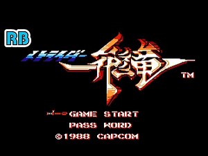 1989 [60fps] FC Strider Hiryu (Prototype) DEMO