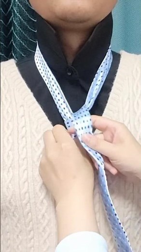 Easiest Way to Tie a Tie for Beginners 💎😱
