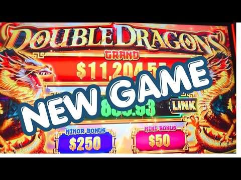 more ✨✨BRAND NEW GAMES✨✨...DOUBLE DRAGONS...‪@ThatSlotGuy‬ #casino #slots #pokies