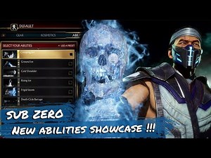 MORTAL KOMBAT 11 Sub Zero All New Abilities Showcase !!!