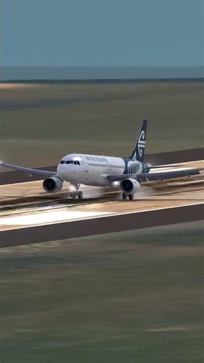 Air New Zealand 🇳🇿 Airbus A320 Landing at Auckland | RFS