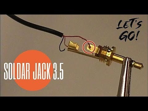 soldar jack 3.5 stereo| Cambio de conector/mini jack estereo 3.5