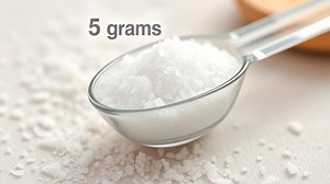 how much is 5 grams of salt? - Test Food Kitchen