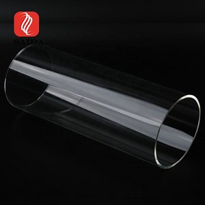 [Hot Item] Fire Polished Customized Borosilicate Glass Tube Pine Pyrex Tube