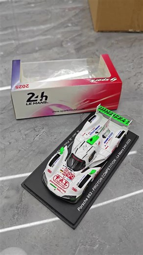 Spark 2025 Le Mans Porsche 963 Penske Team 1:43 Scale Diecast Model Car#modelcar #143scale #porsche963 #lemans