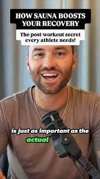 HOW SAUNA BOOSTS YOUR RECOVERY: The post-workout secret every athlete needs!