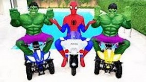 97K views · 1.1K reactions | SPIDERMAN PUSH VENOM INTO POOL! w/...