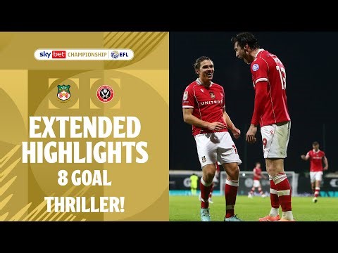 8 GOAL THRILLER! | Wrexham v Sheffield United extended highlights