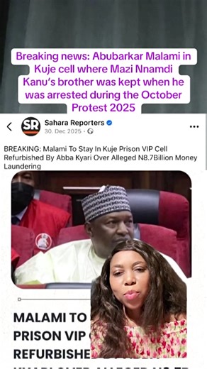 Malami Remains in Refurbished Kuje Prison VIP Cell