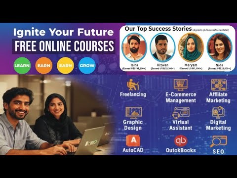 FREE Online Courses 2025 | Learn Top Freelancing Skills & Earn Online