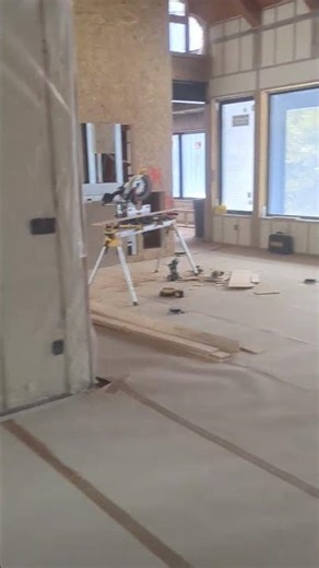 Blower test finds the insulation leak spots. #house #home #shorts #carpenter #insulation #energy