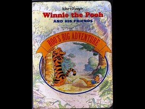 WINNIE THE POOH ROO'S BIG ADVENTURE (BOOK) KIDS READING WITH ENGLISH SUBTITLES