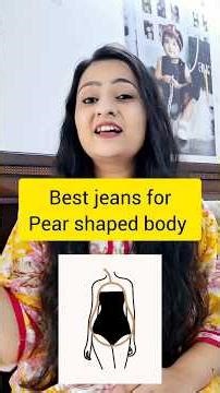 “Best Jeans for Pear Shaped Body 🍑 | Look Slim Instantly!”