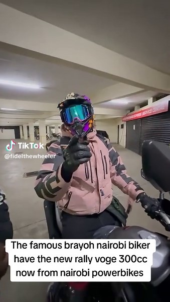 Brayoh Nairobi Biker's New Rally Voge 300cc