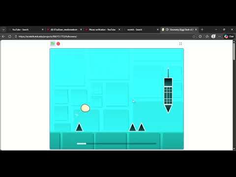 Geometry Egg Dash v2 0 on Scratch and 4 more pages Profile 1 Microsoft​ Edge 2026 02 17 15 54 29