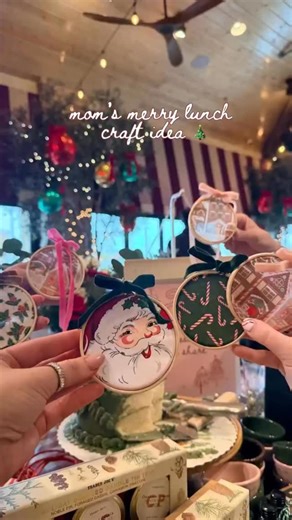 Ashley Robison | Cutie craft idea! Say MERRY for supplies, instructions and my free printable!🫶🏻🎅🏼🎄 These were so simple to make at lunch and turned out so... | Instagram