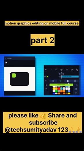 motion graphics editing on mobile full course part 2 #technicalsumit #instagram #viralreels #videoe