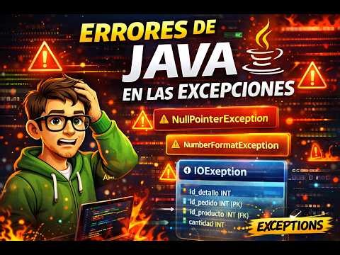 Mensajes de ERROR en JAVA